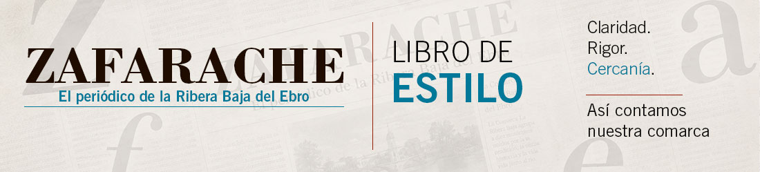 Libro de estilo de Zafarache