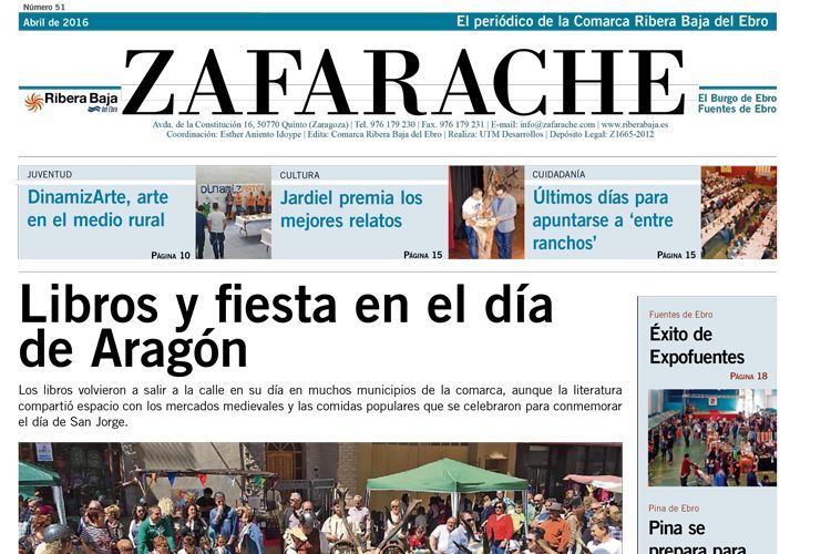 Portada zafarache abril 2016