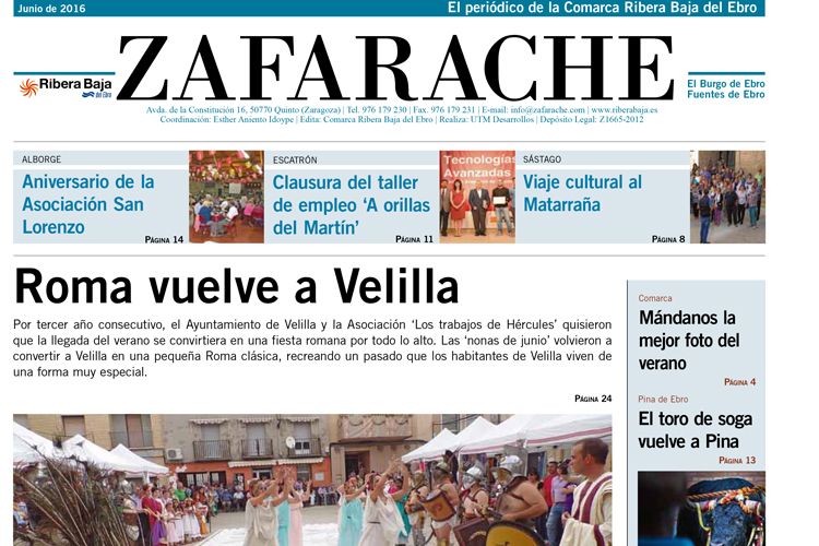 Portada del número 53 de Zafarache
