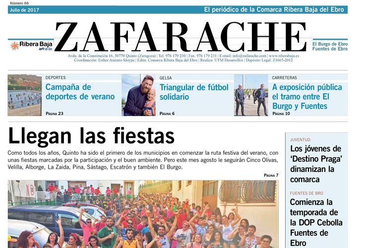 Portada zafarache 66