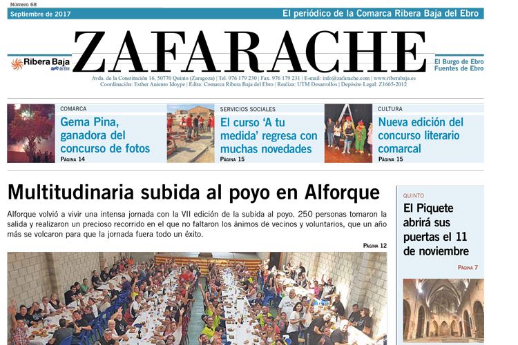 Portada zafarache 68