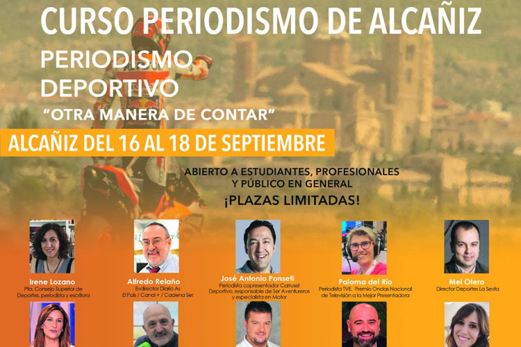 Curso periodismo deportivo Alcañiz