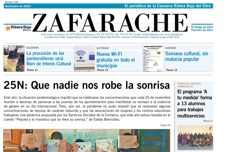 Zafarache noviembre 2020