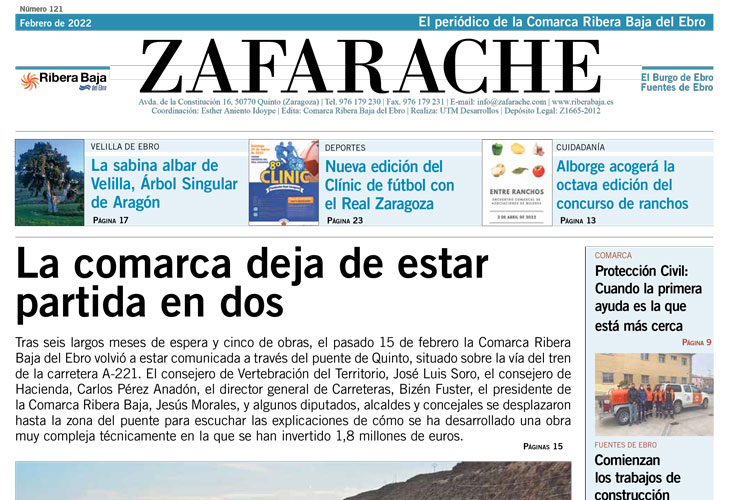 Portada del número 121 de Zafarache