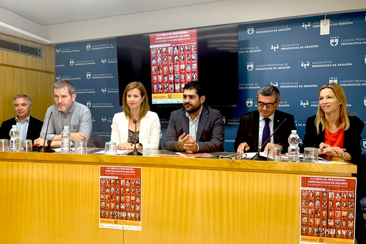 Presentación del curso de periodismo de Alcañiz