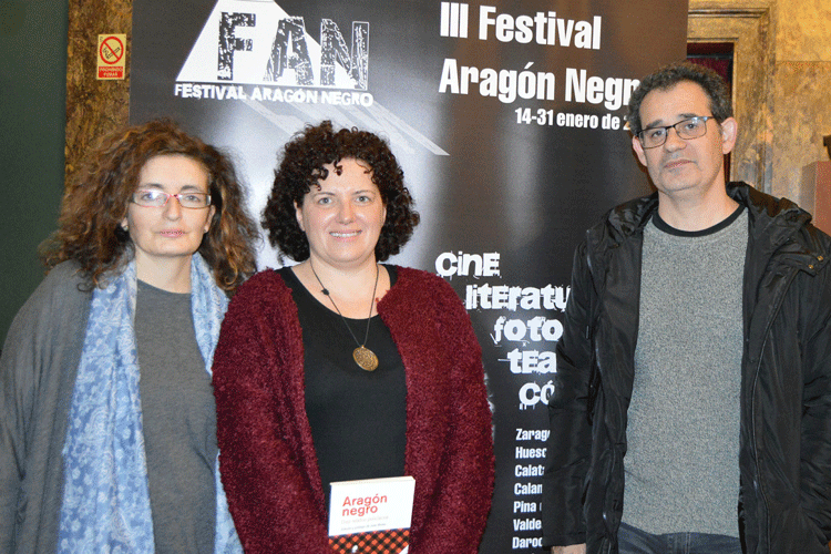 Imagen de la presentación del festival Aragón Negro