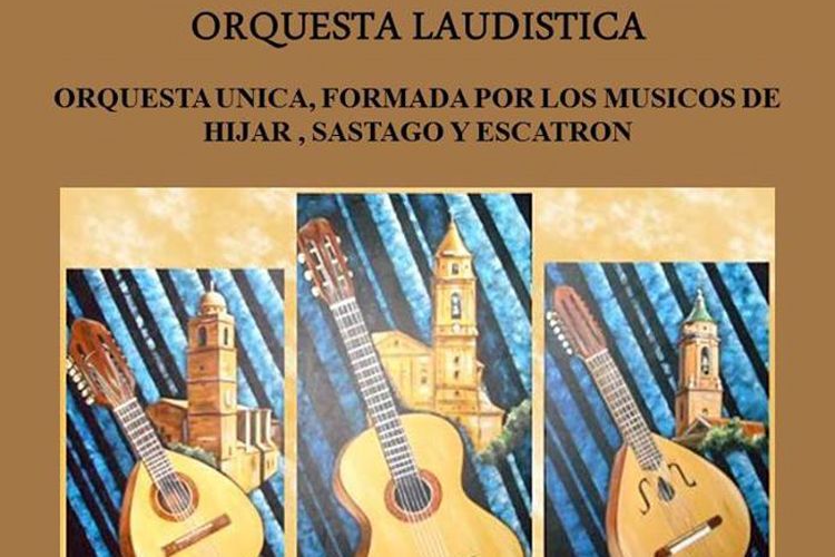 Cartel conciertos laudística 2016