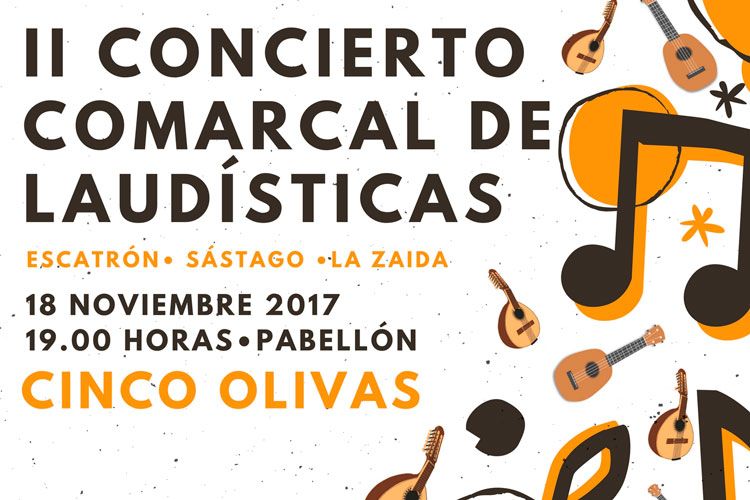 Cartel concierto laudísticas 2017