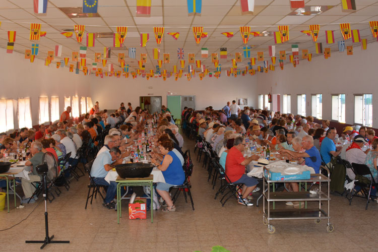 Foto de archivo del concurso de arroces celebrado en La Zaida en 2019