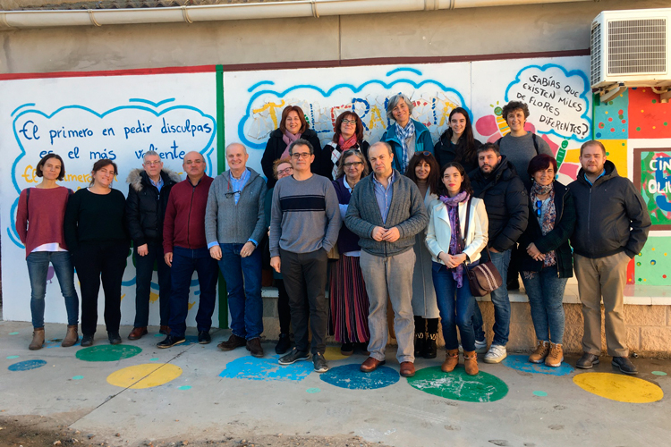 Foto de grupo de la cámara de escribir 2019
