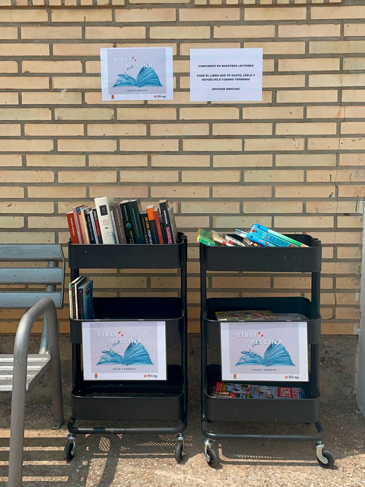 Bibliopiscinas en La Zaida