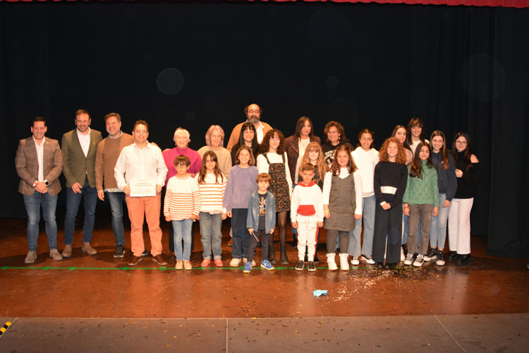 Foto de los ganadores de la XIX edición del concurso literario