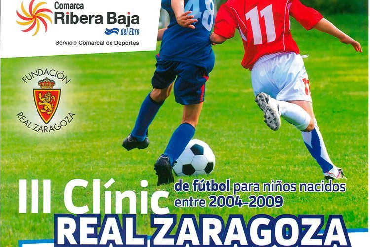 Cartel clinic Real Zaragoza 2016