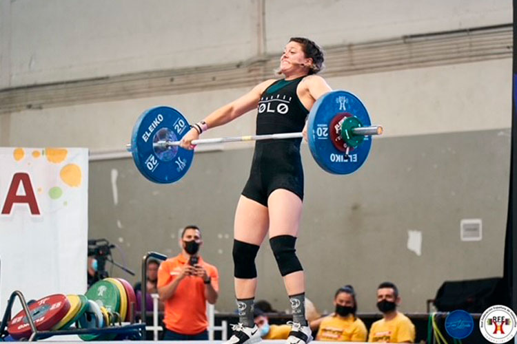 Inés Gil halterofilia