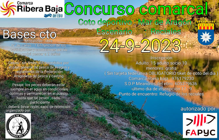 Campeonato comarcal de pesca