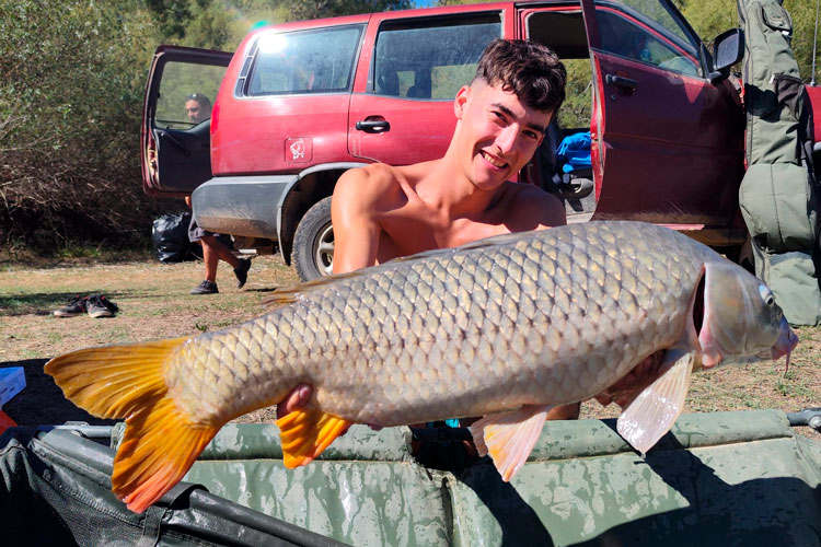 Foto de archivo de archivo del concurso comarcal de pesca de 2023