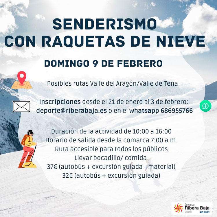 Raquetas nieve