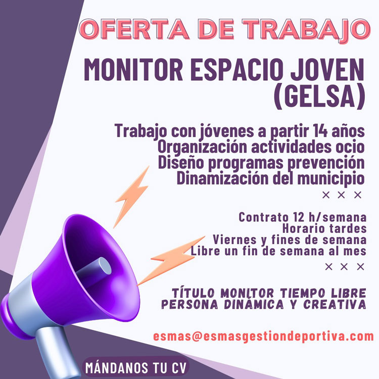 Oferta empleo Gelsa