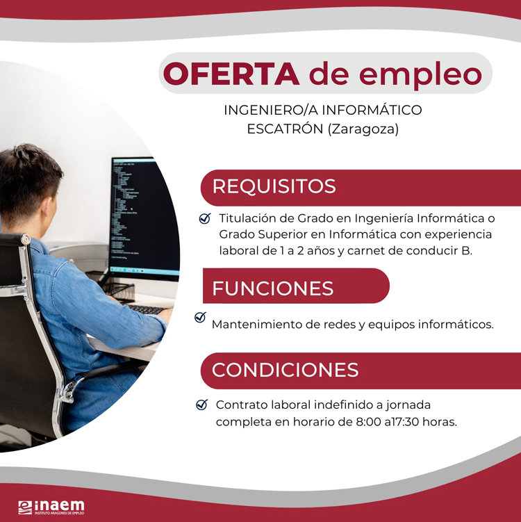 Oferta empleo Escatrón