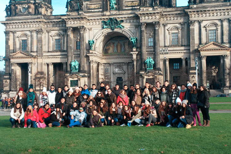 Grupo de jóvenes del proyecto Be Berlín
