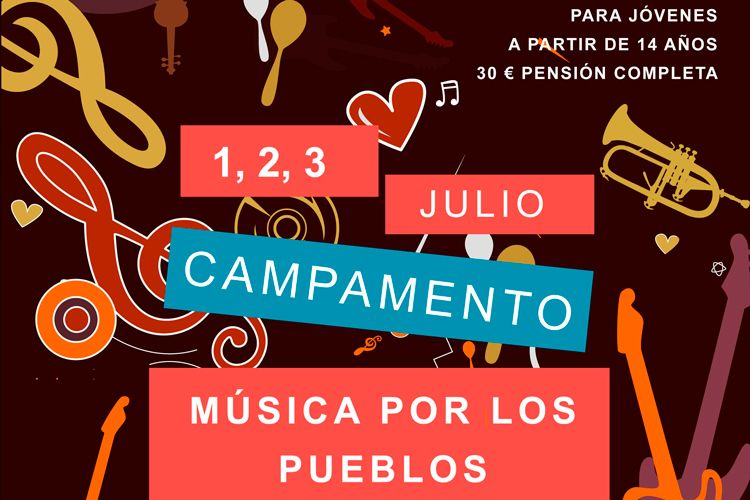 Cartel música por los pueblos 2016