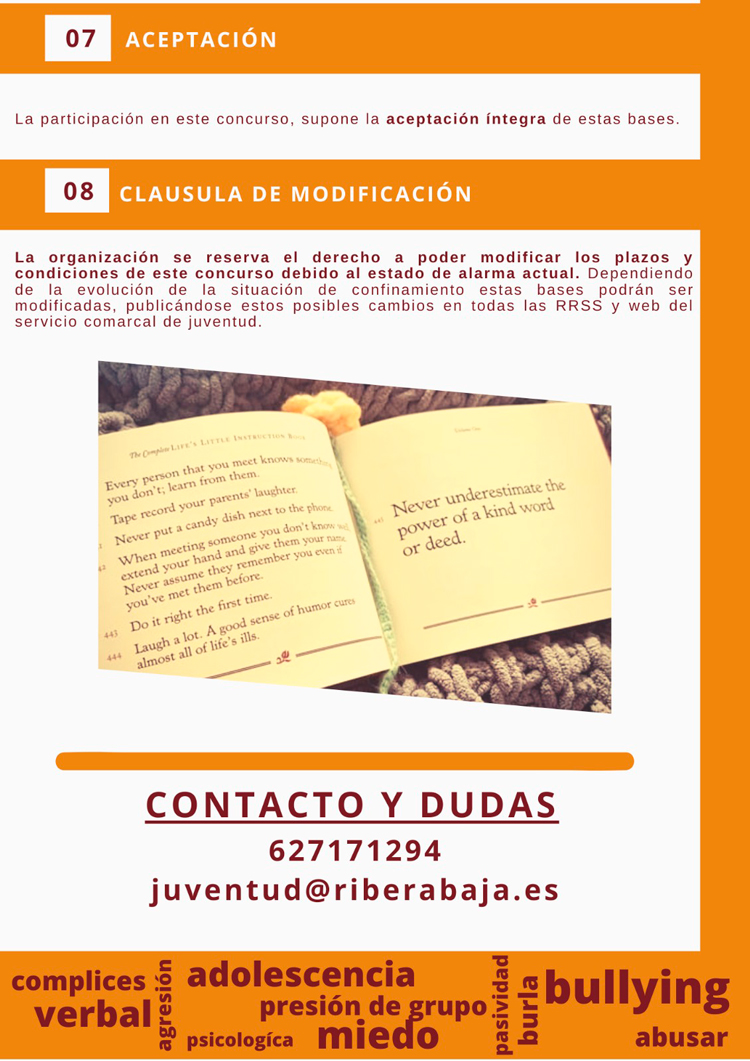 20200415 zafarache juventud bullying relatos4
