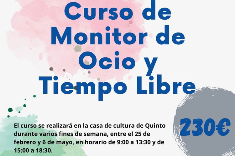 Curso tiempo libre Quinto