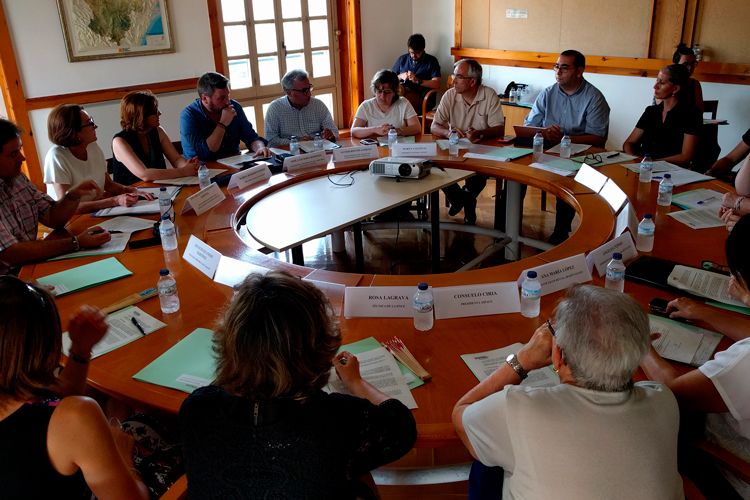 Reunión con colectivos con discapacidad