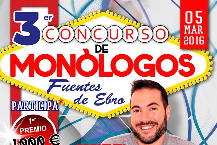 Cartel concurso monólogos