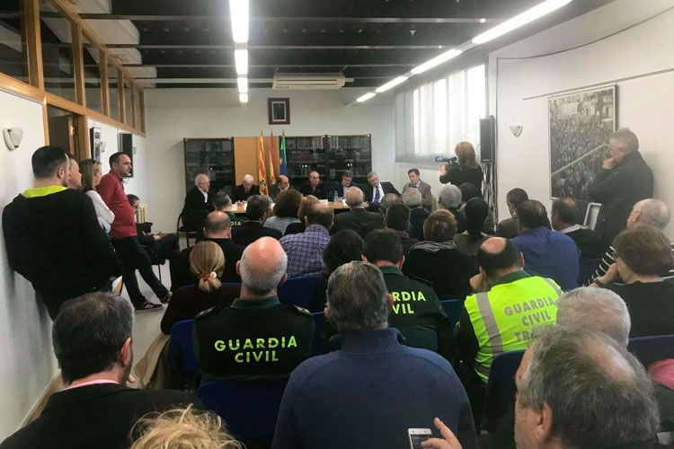 Foto reunión riada 