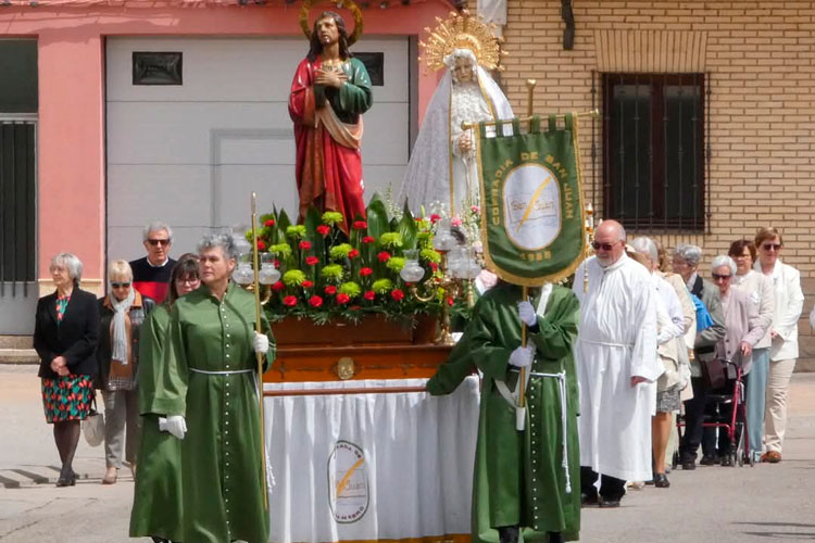 Foto de archivo de la Semana Santa de Pina.