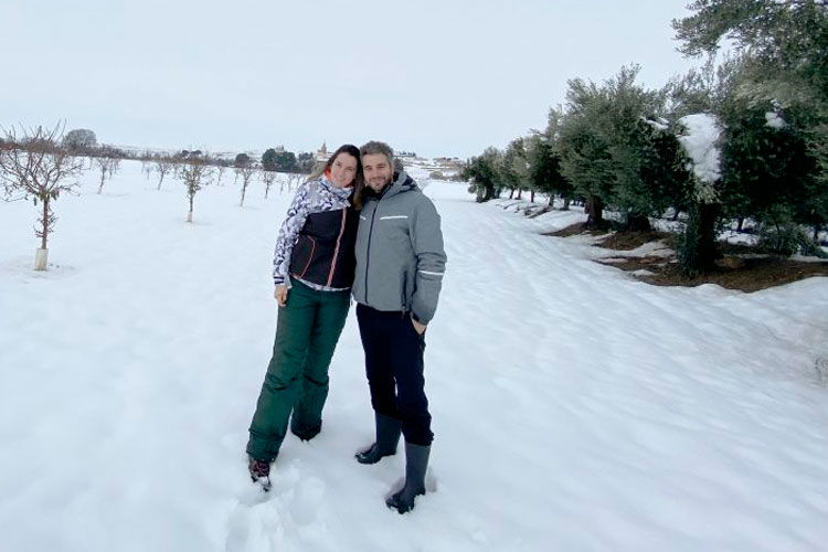 Elena Catalán y Ion Romero