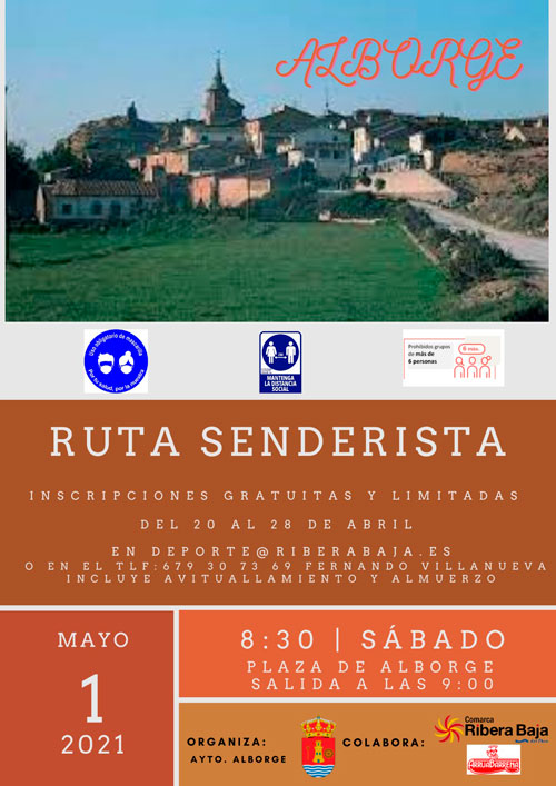 20210420 zafarache alborge ruta senderista