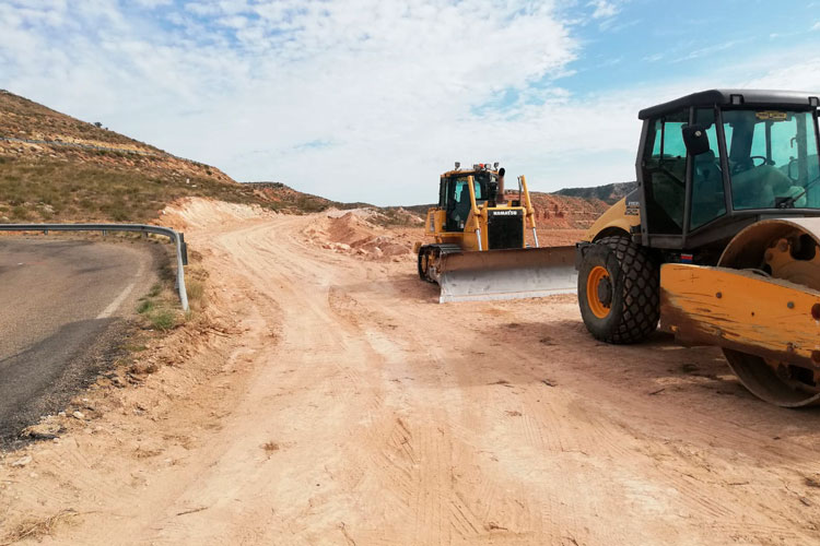 Carretera Alborge-Bujaraloz
