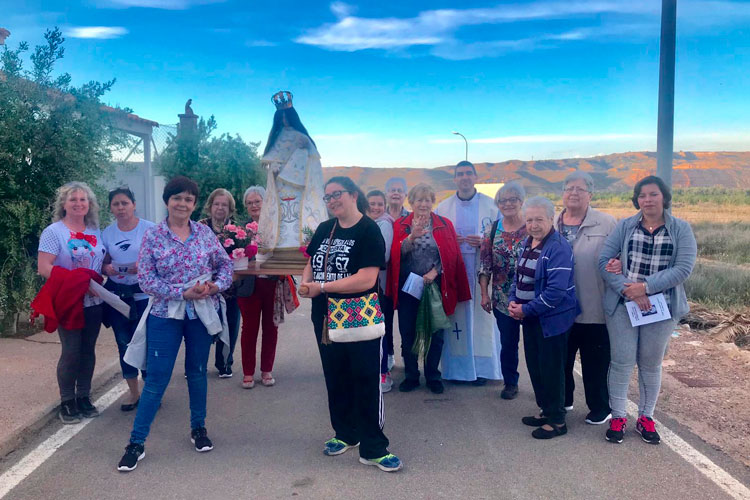Foto de archivo de las fiestas de la Virgen de Montler de Alborge de 2019