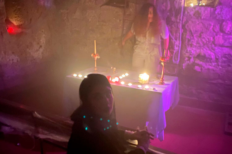 Foto de archivo de la celebración de Halloween en Alborge en 2022