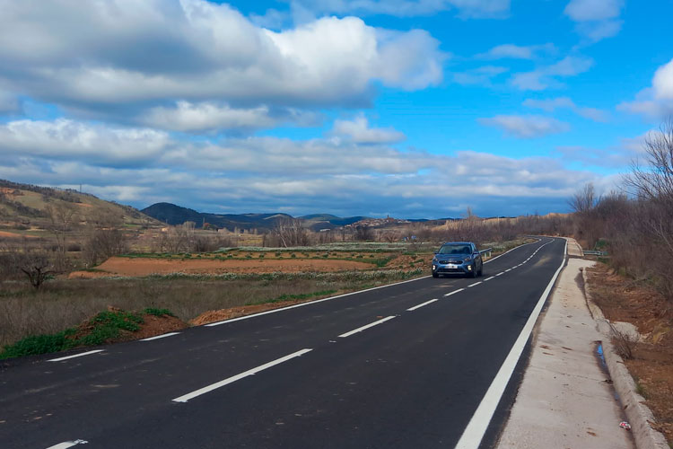 Carretera Alborge-Bujaraloz