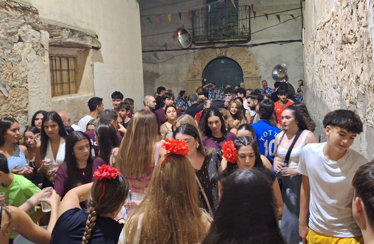 Imagen de archivo de las fiestas de Alborge 2025.