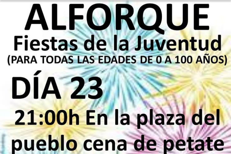Fiestas de la juventud Alforque