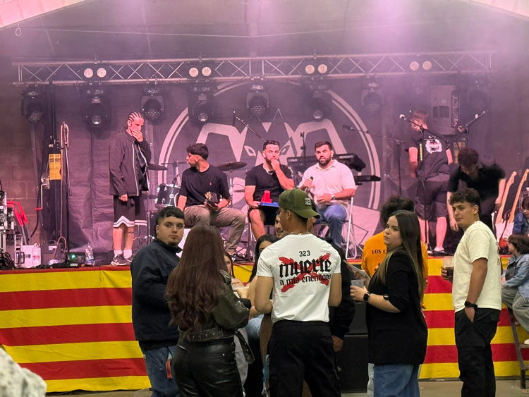 Foto de archivo de las fiestas de Santa Pudenciana de 2025.