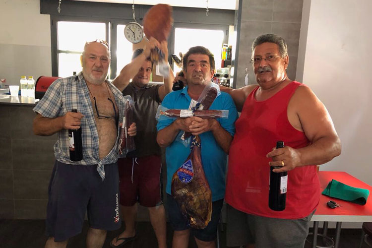 Imagen de archivo de las fiestas de Cinco Olivas 2018