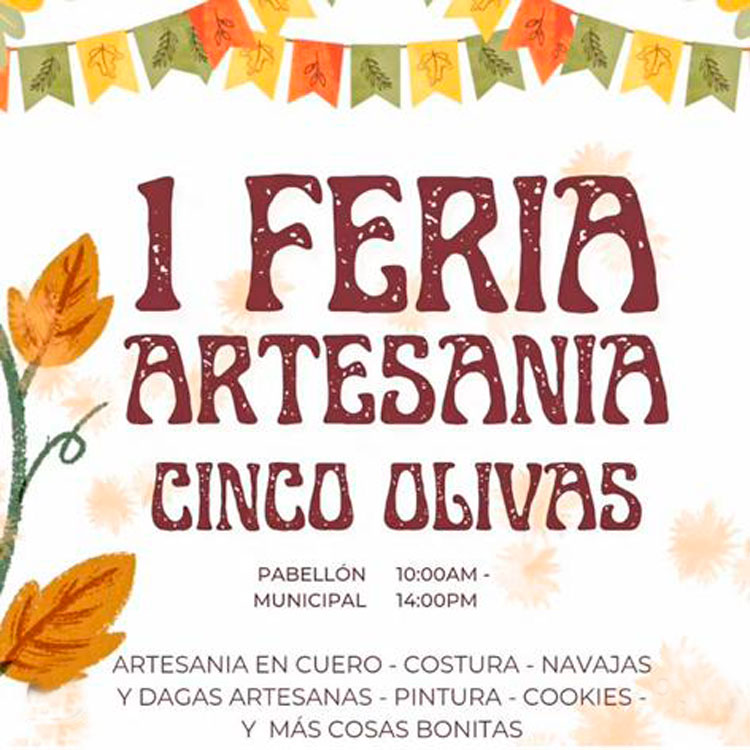 Feria artesanía Cinco Olivas