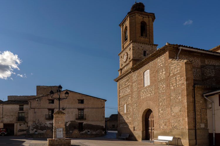 Imagen de la Iglesia de Santiago de Cinco Olivas