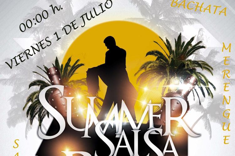 Cartel fiesta salsera Escatrón