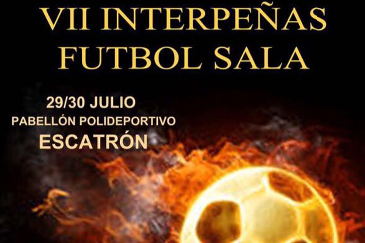 Cartel VII edición interpeñas Escatrón