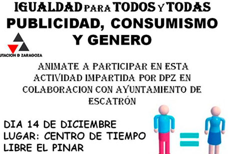 Talleres por la igualdad en Escatrón