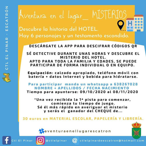 20201013 zafarache escatron aventura en el lugar