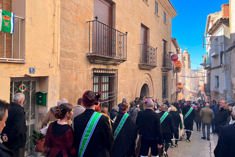 Procesión panes benditos Escatrón