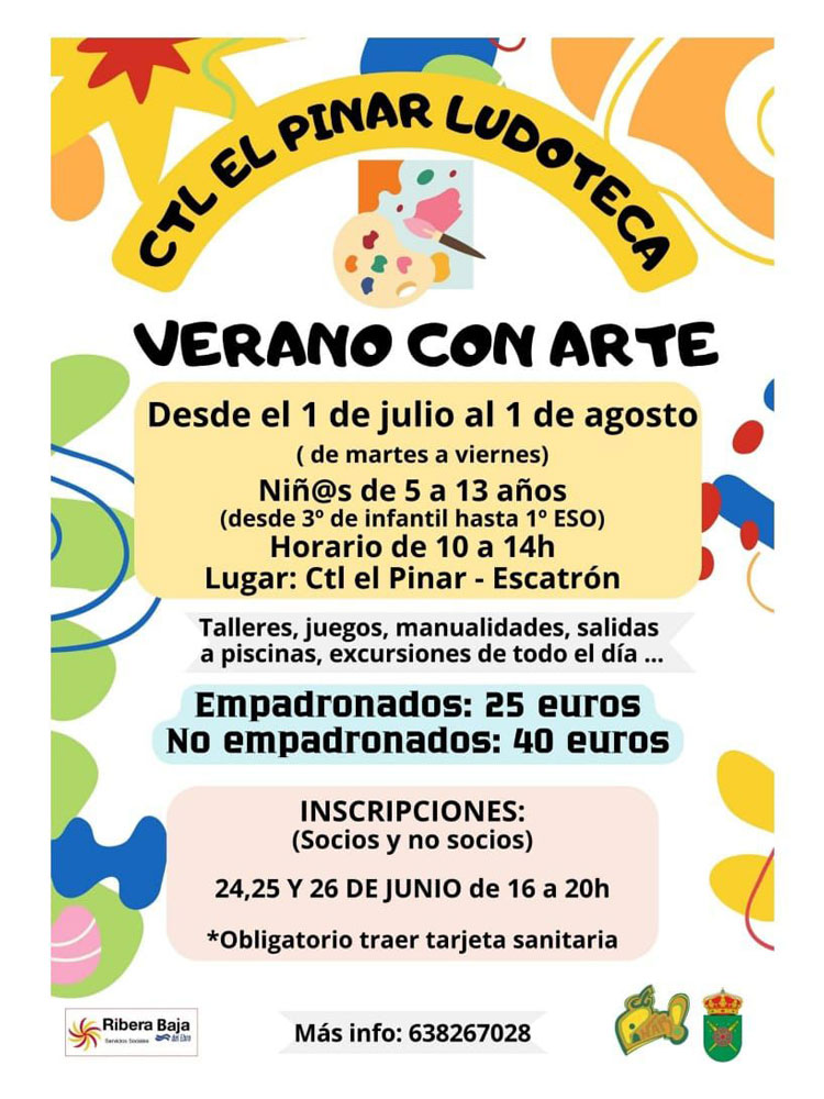 Verano con arte Escatrón