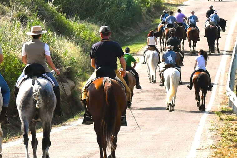 Paseo ecuestre realizado el pasado 31 de mayo